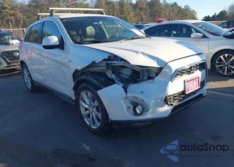 2014 Mitsubishi Outlander Sport Se z USA, uszkodzony, nr VIN 4A4AR4AU1EE019582